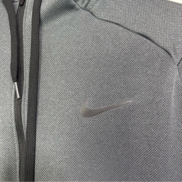 Nike Dri Fit Therma Fit Textured Fleece Full Zip Hoodie Sweatshirt Men's Small - Picture 2 of 11